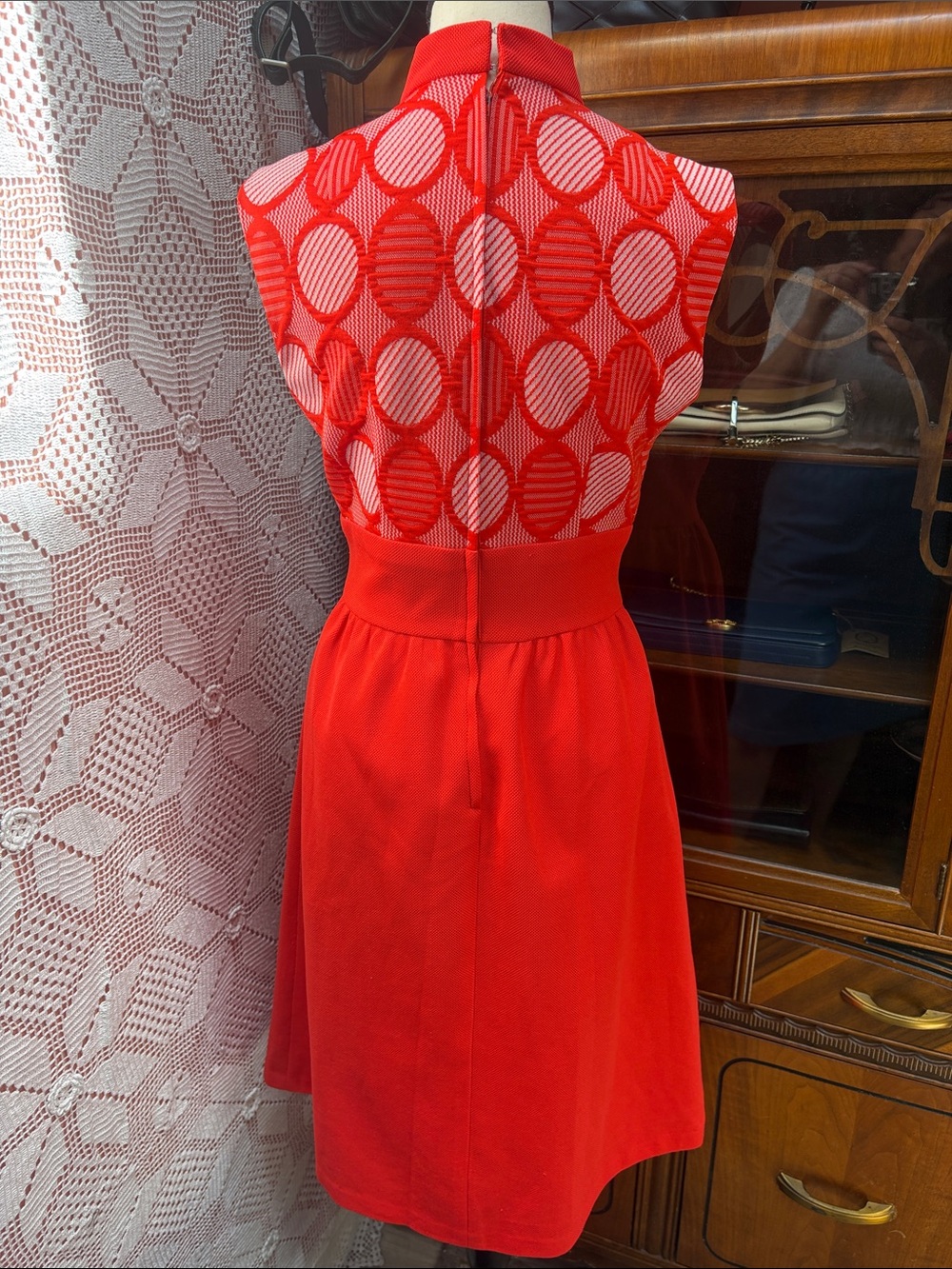 Vintage 1960s/70s Leiter’s Mod Knit Dress - Picture 9 of 12